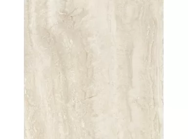 Marbleplay Travertino Rekt. Lux 58x58, M4LH - Beżowa płytka imitująca kamień