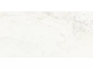 Marbleplay Calacatta Rekt. Lux 58x116, M4L2 - Biała płytka imitująca marmur