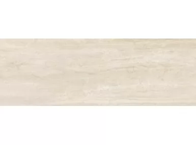 Marbleplay Travertino Rekt. Lux 30x90, M4NY - Beżowa płytka ścienna imitująca marmur