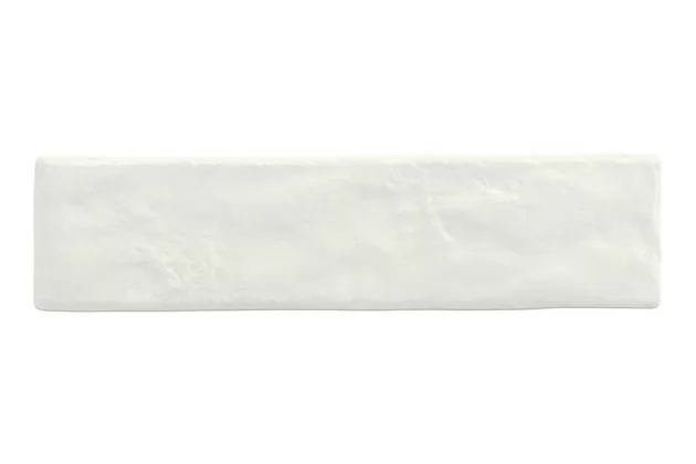 Bricco Bianco 7x28 M035 - Biała płytka ścienna w kształcie cegiełki