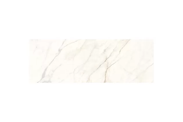 Allmarble Wall Golden White Satin 40x120 M6JS - Biała płytka ścienna imitująca marmur