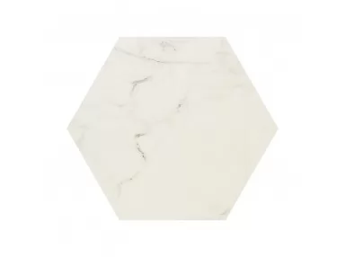 Allmarble Altissimo 21x18,2 MMHT - Biała płytka gresowa heksagonalna