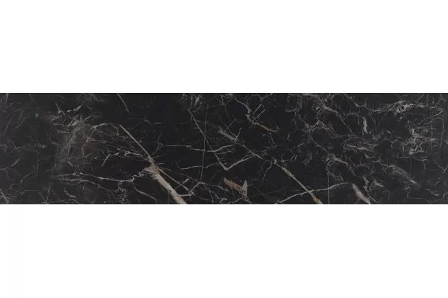 Allmarble Saint Laurent RT. 30x120 MMJR - Czarna płytka gresowa  imitująca kamień