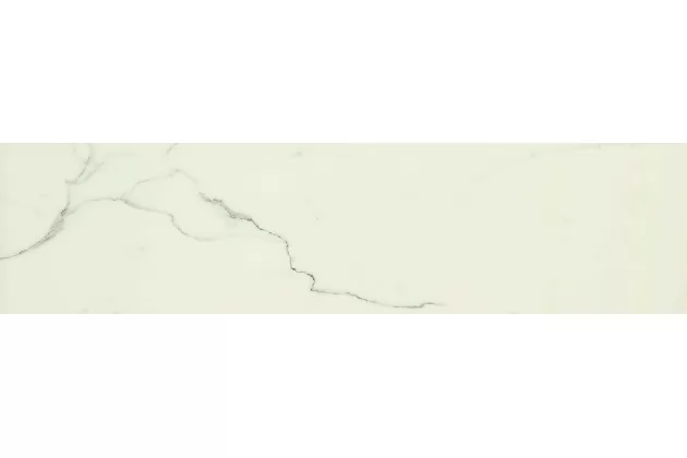 Allmarble Statuario Silk 30x120 MMH5 - Biała płytka gresowa imitująca marmur