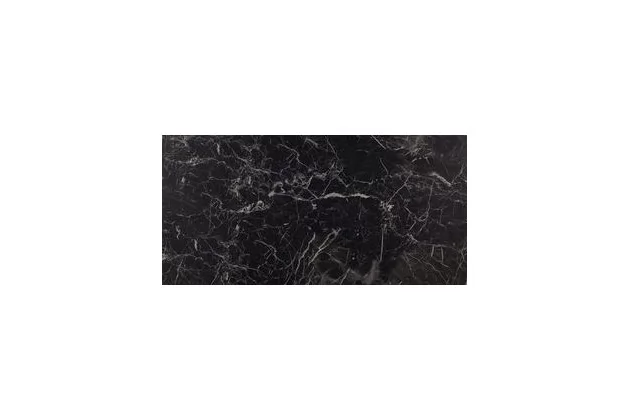 Allmarble Saint Laurent Rett. 60x120 MMFJ - Czarna płytka gresowa imitująca kamień
