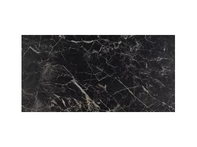 Allmarble Saint Laurent Str. Rett. 60x120 MMU0 - Czarna płytka gresowa imitująca kamień