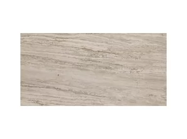 Allmarble Travertino Lux Rett. 60x120 MMJV - Brązowa płytka gresowa imitująca kamień