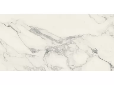 Allmarble Calacatta Extra Lux Rett. 60x120 M3A2 - Biała płytka gresowa imitująca marmur