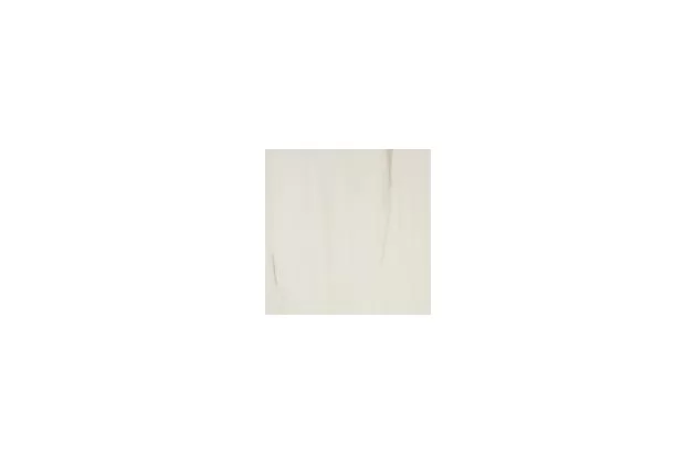 Allmarble Lasa Lux Rett. 60x60 MMGC - Biała płytka gresowa imitująca marmur