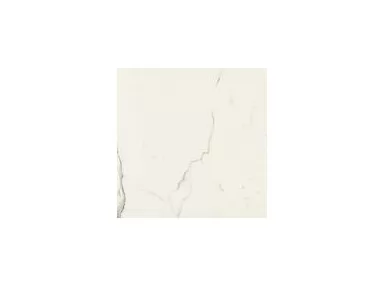 Allmarble Statuario Rett. 60x60 MM9E - Biała płytka gresowa imitująca marmur