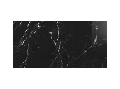 Allmarble Elegant Black Lux Rett. 75x150 M393 - Czarna płytka gresowa imitująca kamień