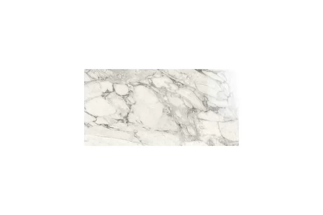 Allmarble Calacatta Extra Lux Rett. 75x150 M391 - Biała płytka gresowa imitująca kamień