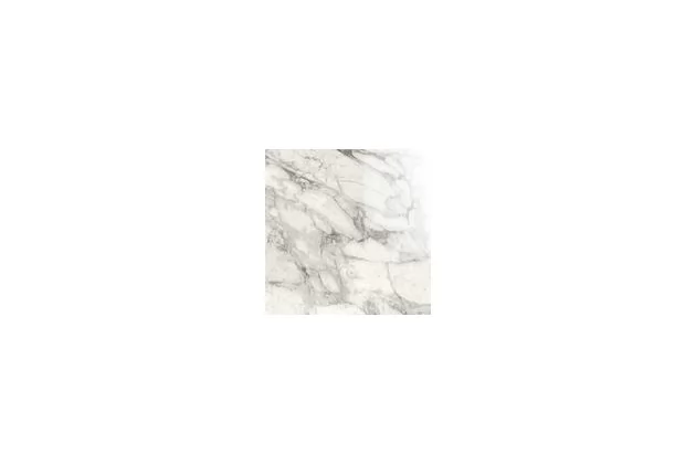 Allmarble Calacatta Extra Lux Rett. 75x75 M4F5 - Biała płytka gresowa imitująca kamień