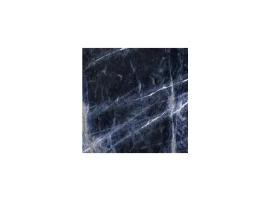 Allmarble Blu Lux Rett. 75x75 M9M6 - Czarna płytka gresowa imitująca kamień