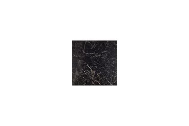 Allmarble Saint Laurent Lux Rett. 90x90 MMHK - Czarna płytka gresowa imitująca kamień