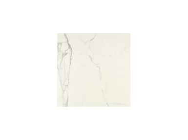 Allmarble Statuario Lux Rett. 90x90 MMHH - Biała płytka gresowa imitująca kamień