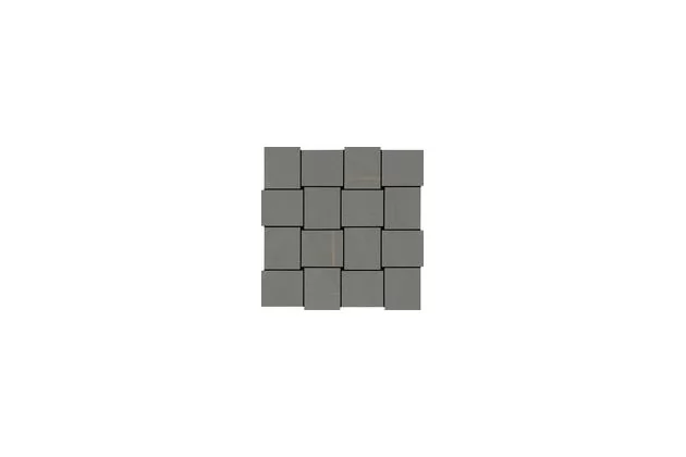 Apparel Mosaico Intreccio Stone Rett. 30x30 M35C - Szara płytka mozaika