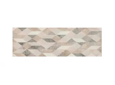 Chalk Decoro Origami Butter 25x76 M02R - Wzorzysta płytka ścienna