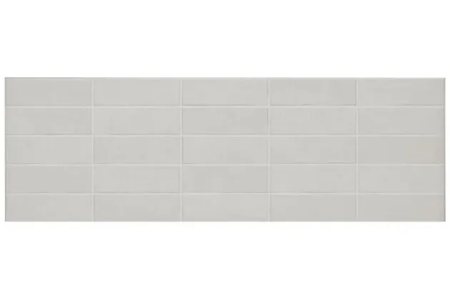 Chalk Grey Struttura Brick 25x76 M02L - Szara płytka ścienna