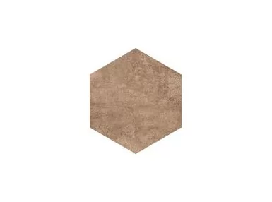 Clays Earth 21x18,2 MM5Q - Brązowa płytka heksagonalna