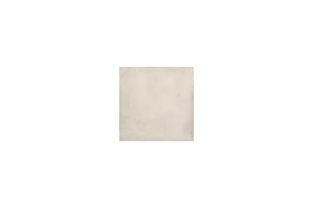 Clays Cotton Rett. 75x75 MLUV - Biało szara płytka gresowa