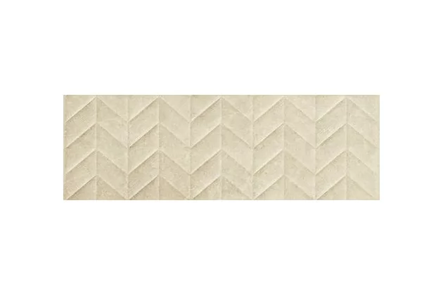 Dover Beige Struttura Spike 3D 30x90 M13P - Beżowa płytki ścienna