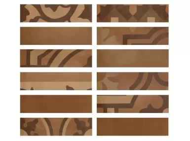 D_Segni Blend Listello Terra M8X0 5x20 - Płytka gresowa