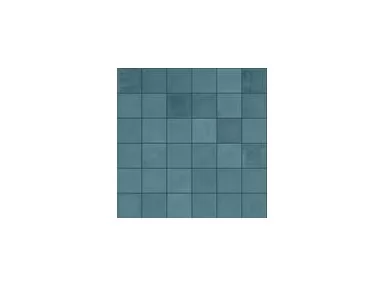 D_Segni Blend Azzurro M612 10x10 - Płytka gresowa