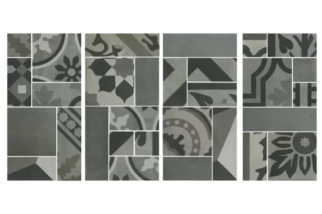 D_Segni Blend Carbone Mosaico M8WM 19x38