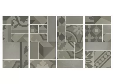 D_Segni Blend Grigio Mosaico M8WL 19x38