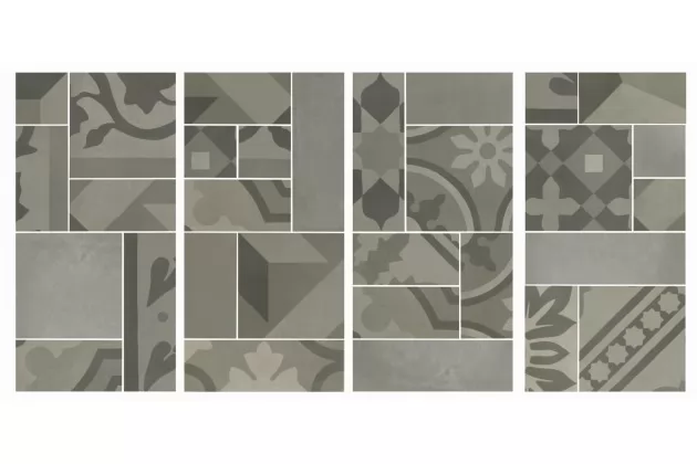 D_Segni Blend Grigio Mosaico M8WL 19x38