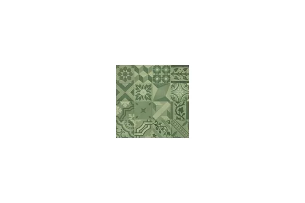 D_Segni Blend Verde Decoro Mix M608 20x20
