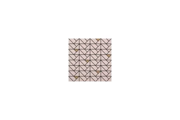 Eclettica Rose Mosaico Bronze 40x40 M3J2 - mozaika pudrowy róż