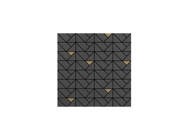 Eclettica Anthracite Mosaico Bronze 40x40 M3JD -Antracytowa mozaika