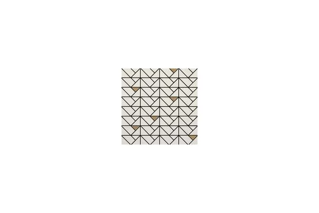 Eclettica Cream Mosaico Bronze 40x40 M3J8 - Kremowa mozaika