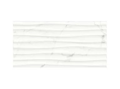 Elegance Statuario Struttura Move 3D 30x60 MNYS - Białą płytka ścienna