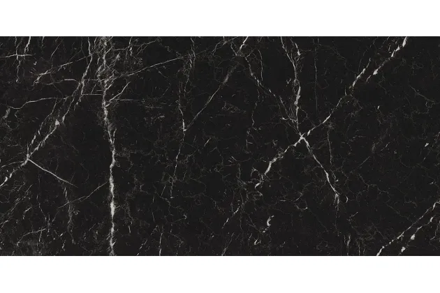 Grande Marble Look Elegant Black Lux 120x240 M11M - Czarna płytka gresowa