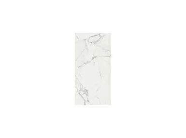 Grande Marble Look Statuario Book Match A  Rett. 120x240 MR09 - Biała płytka gresowa