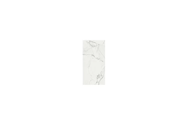 Grande Marble Look Statuario Book Match B  Rett. 120x240 M0NV - Biała płytka gresowa