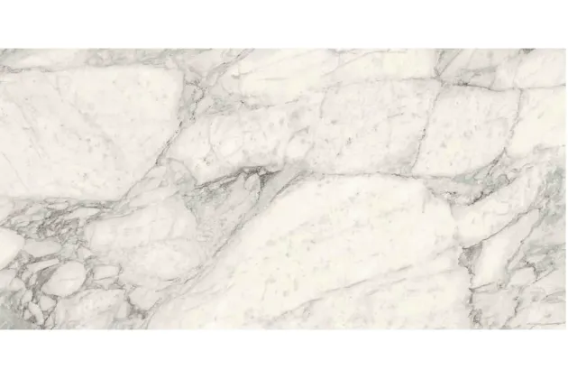 Grande Marble Look Calacatta Extra Rett. 120x240 M1JM - Biała płytka gresowa