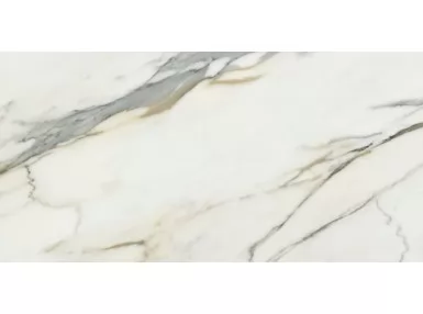 Calacatta Borghini Matt Rekt. 60X120 - biała płytka gresowa