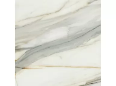 Calacatta Borghini Matt Rekt. 60x60 - biała płytka gresowa