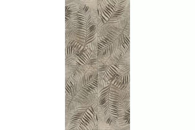 Wallpapers Bronze Fern Rett. 60x120 - wzorzysta płytka gresowa