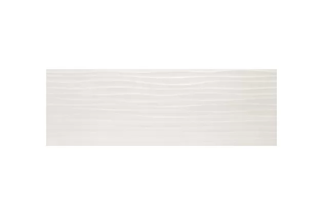 Materika Struttura Wave 3D Off White Ret. 40X120 MMFV - Płytka ścienna