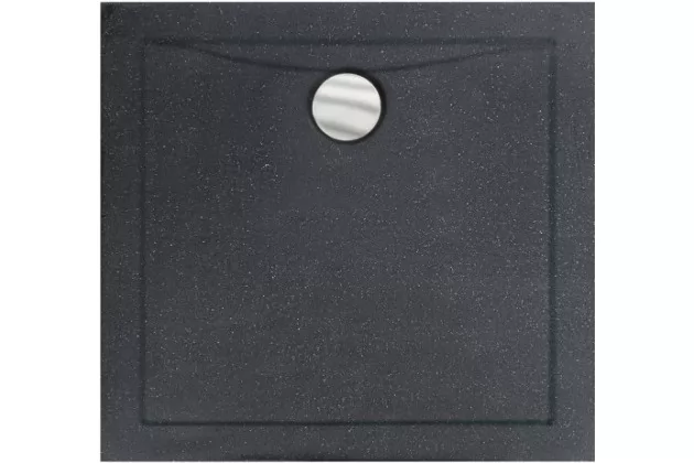 Brodzik kwadratowy Aquarius SlimLine Stone Effect 80 x 80 x 3 - akryl sanitarny