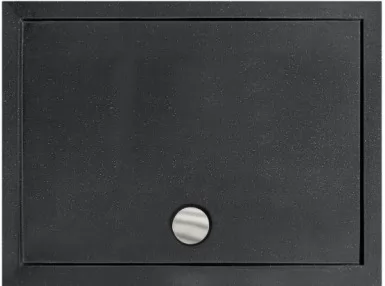 Brodzik prostokątny Alpina SlimLine Stone Effect 120 x 80 x 3 - akryl sanitarny