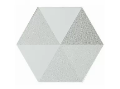 Diamond White 20x24 - płytka heksagonalna