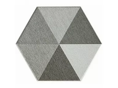 Diamond Grey 20x24 - płytka heksagonalna