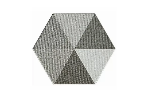 Diamond Grey 20x24 - płytka heksagonalna