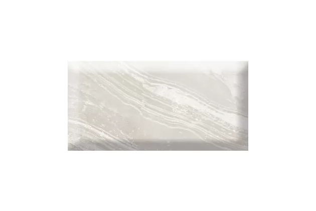 Marbles Petra Silver Brillo Bisel 7,5x15 - płytka ścienna